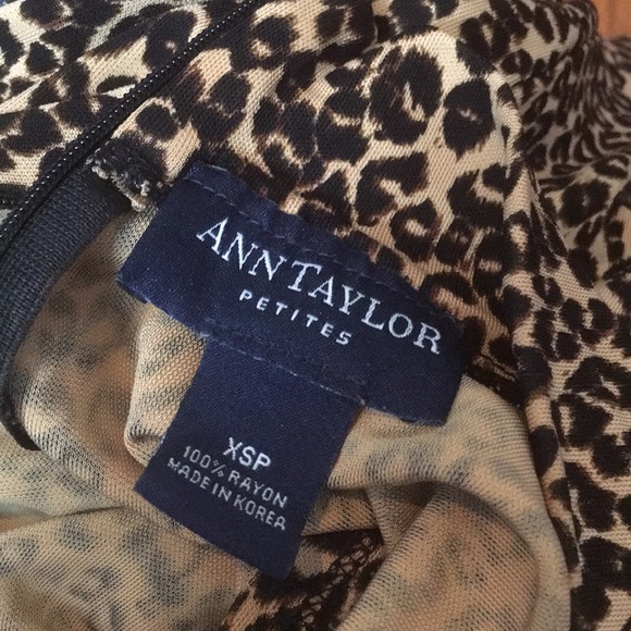 3/$10 Sleeveless Leopard Print Turtleneck  Top - Picture 2 of 2